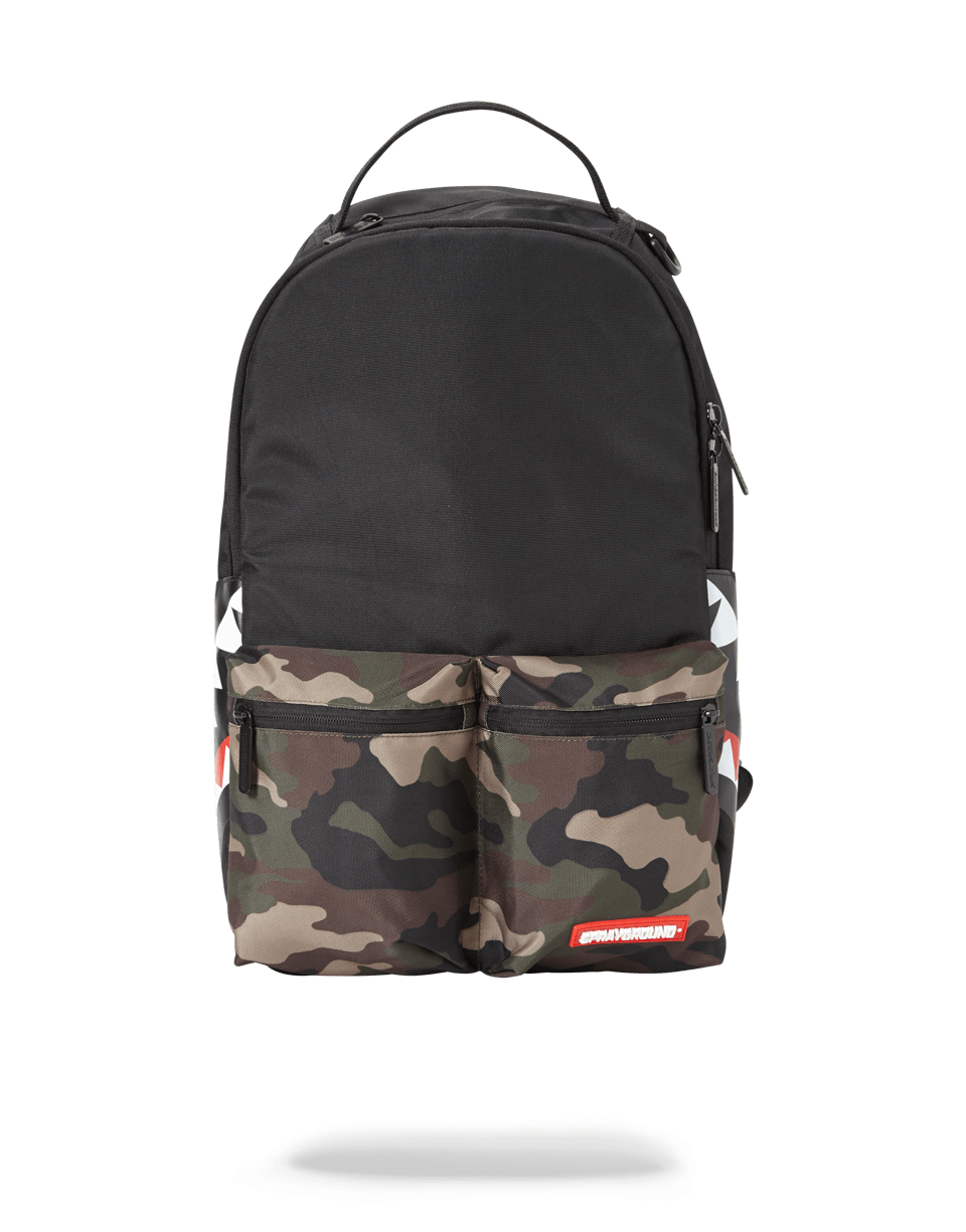 CAMO SIDE SHARK DOUBLE CARGO