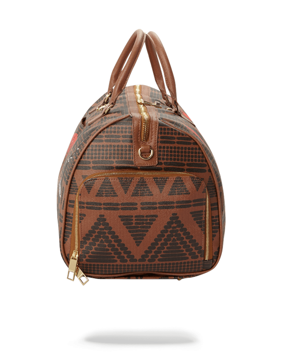 LEOPARDS IN PARIS DUFFLE