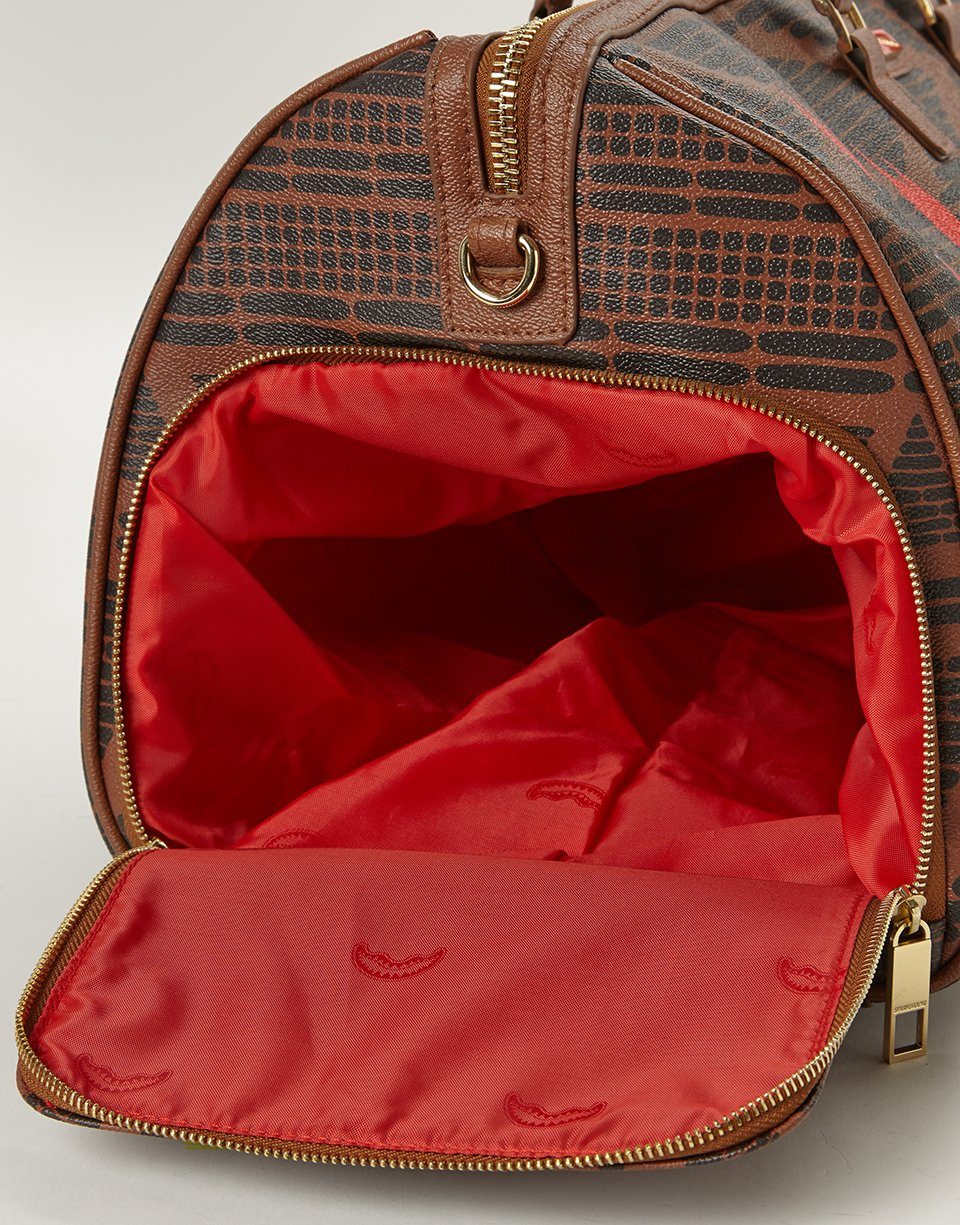 LEOPARDS IN PARIS DUFFLE