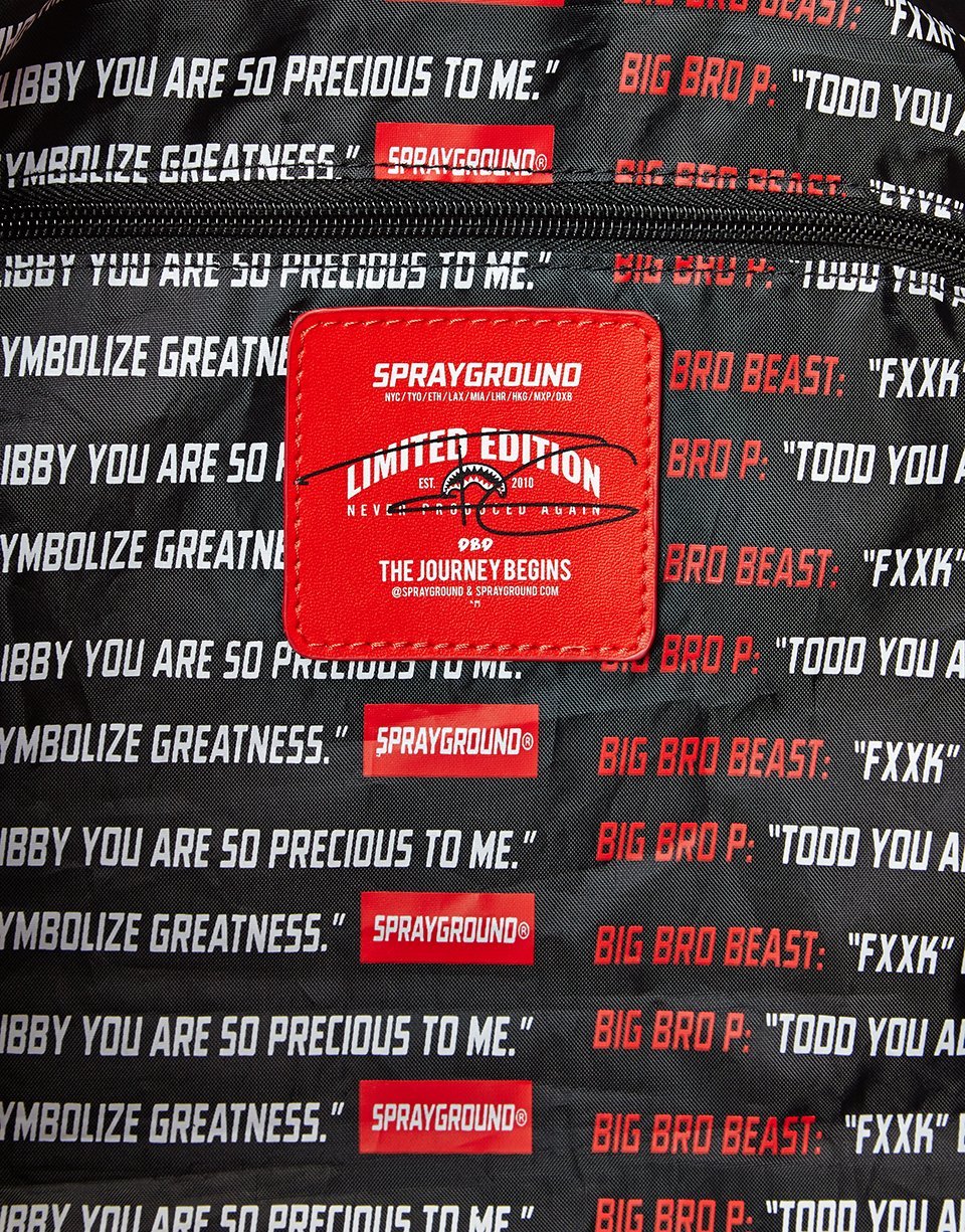 SHARKS IN PARIS DUFFLE (RED CHECKERED EDITION)