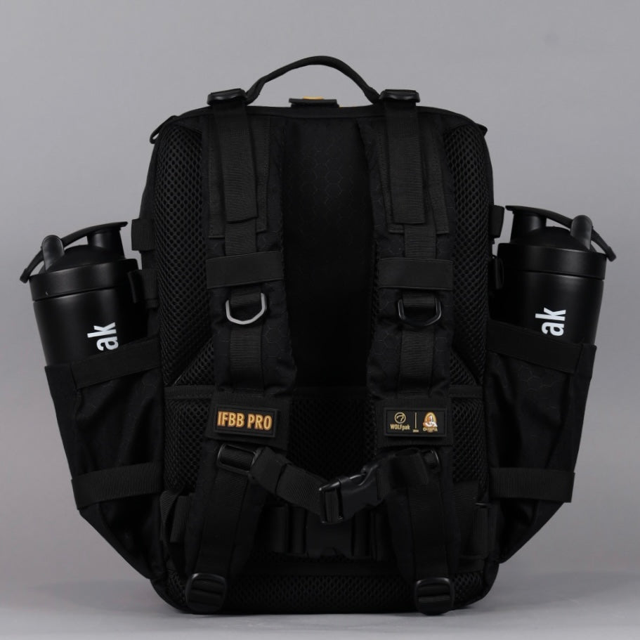 2024 Olympia 35L Backpack Black Hexagon