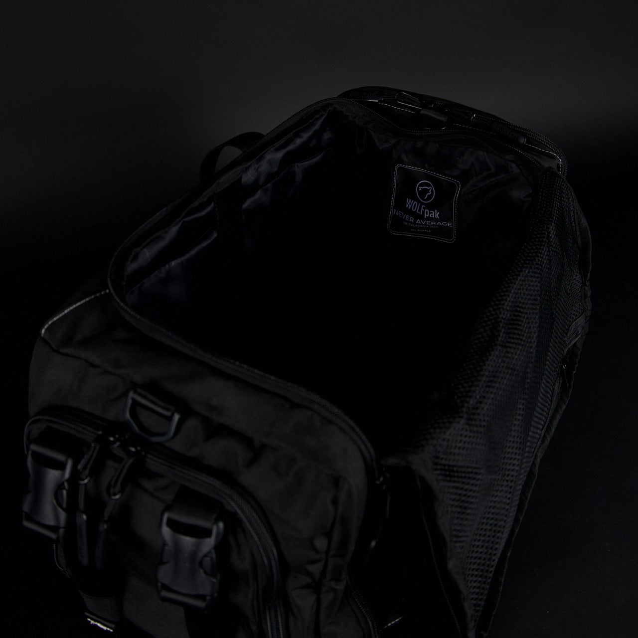 30L Perfect Duffle Bag Black Phantom