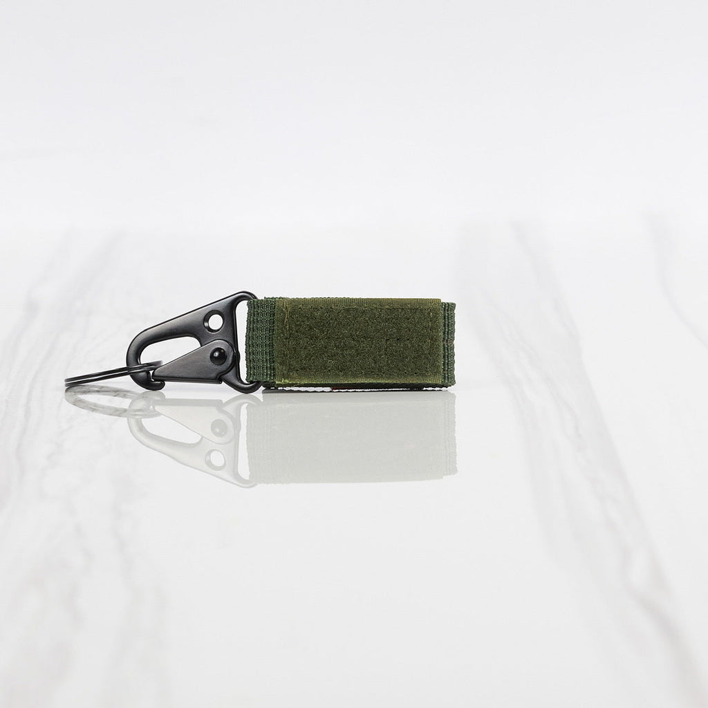 Multi-Functional Nylon Key Chain OD Green
