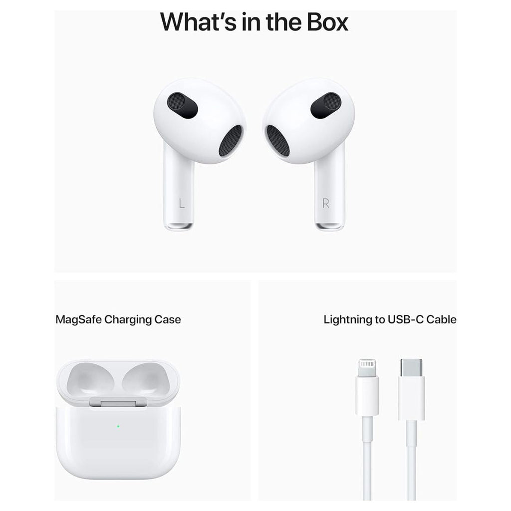 Apple AirPods 3rd generation with Lightning Charging Cable - MPNY3AM/A