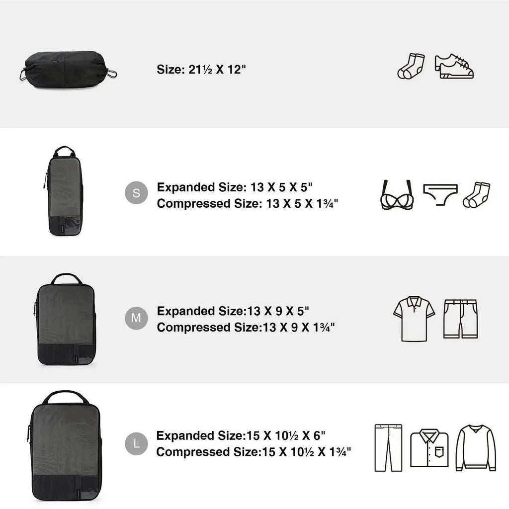 Compression Packing Cubes