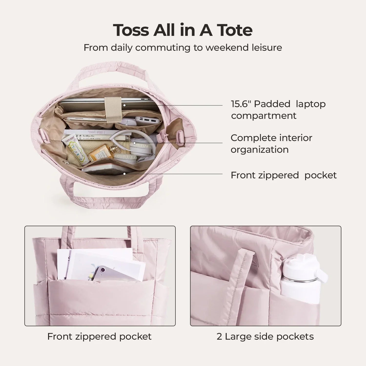 Bubble 21L Puffy Tote