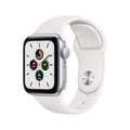 Apple Watch SE (GPS, 40mm) - Silver Aluminum Case with White Sport Band - MYDM2LL/A