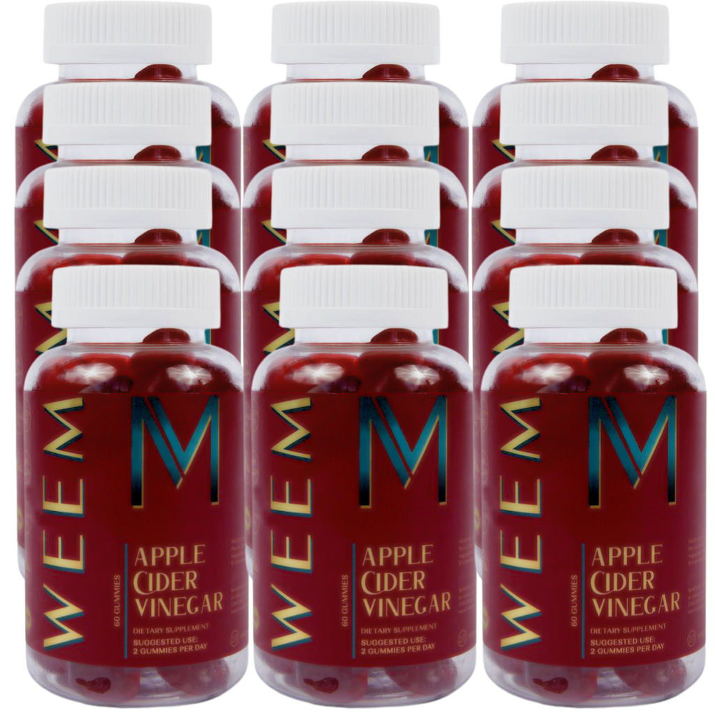 12 Bottles Apple Cider Vinegar