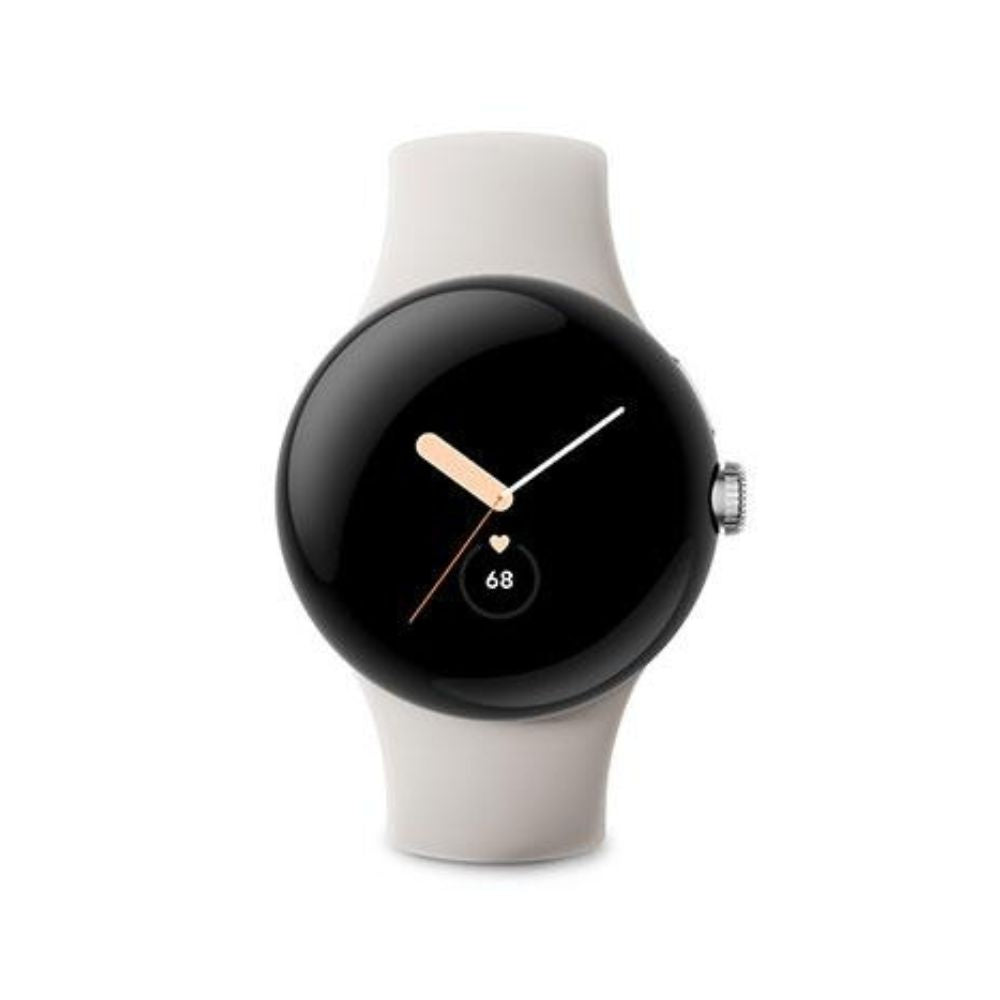 Verizon Google Pixel Watch 41MM Silver Case Chalk Active Band - GA03312-US