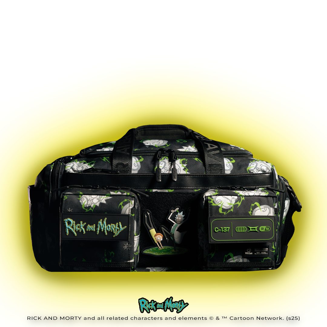 30L Perfect Duffle Bag Rick and Morty