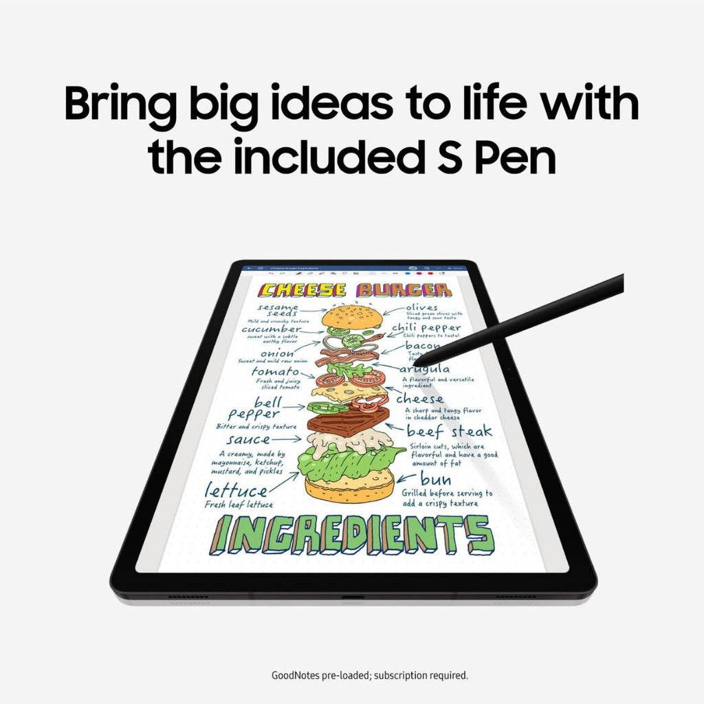 Samsung Galaxy Tab S9 - 11" 256GB - Wi-Fi - S-Pen - Graphite - SM-X710NZAEXAR