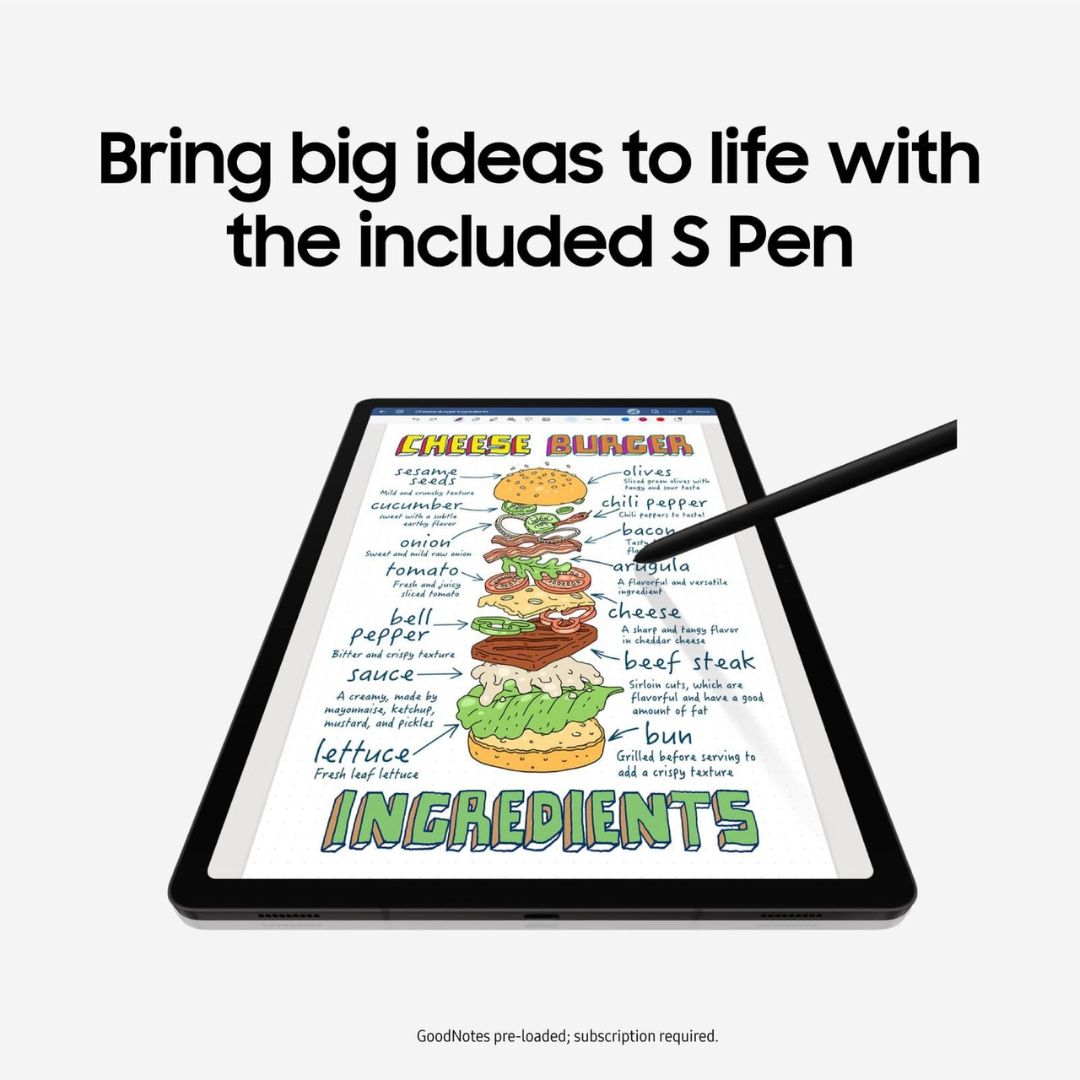 Samsung Galaxy Tab S9 - 11" 256GB - Wi-Fi - S-Pen - Graphite - SM-X710NZAEXAR