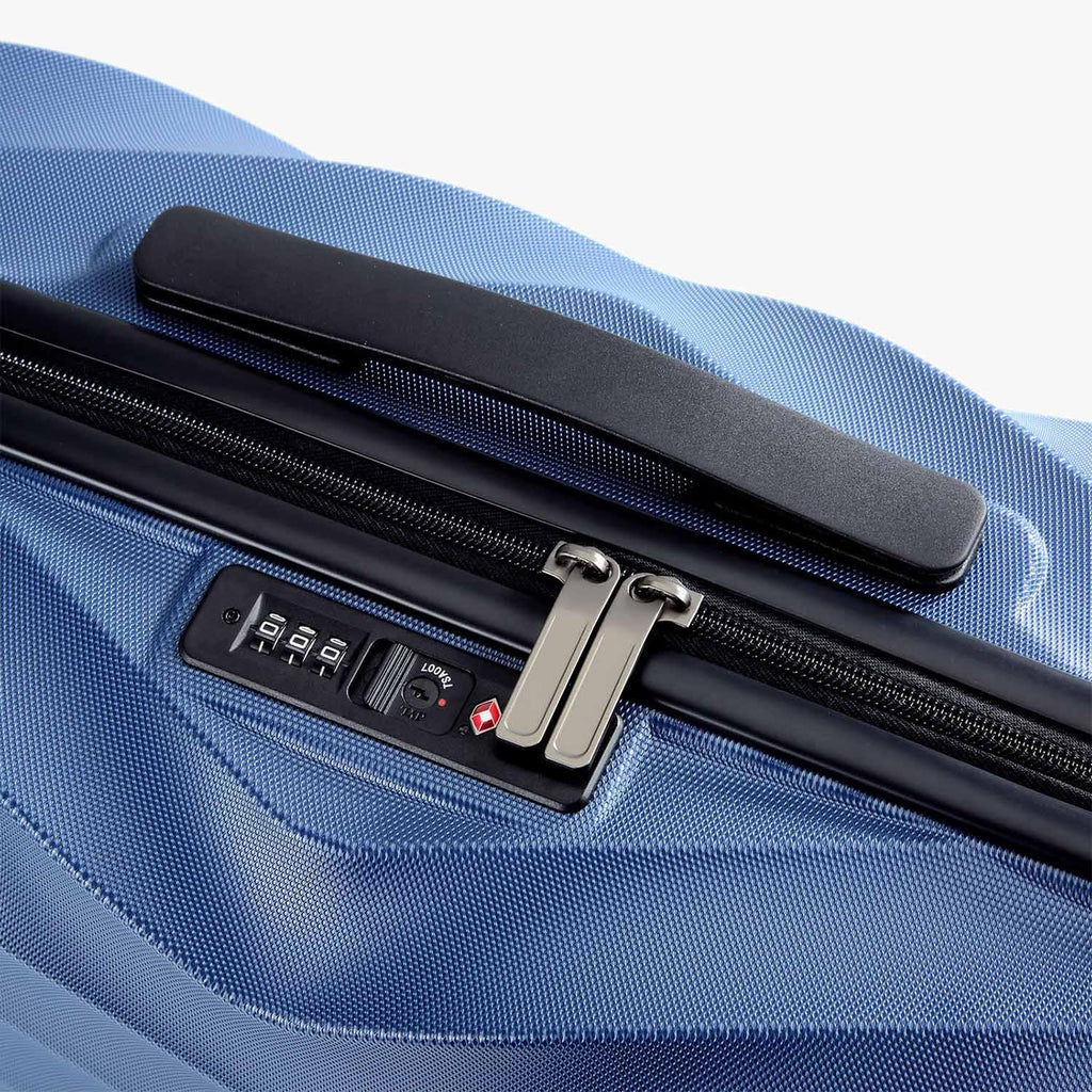 Globetrotter 20" Hardside Rolling Carry-on Stylish Suitcase