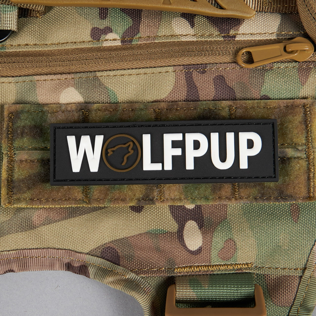 Camo Tactical Dog Vest Harness