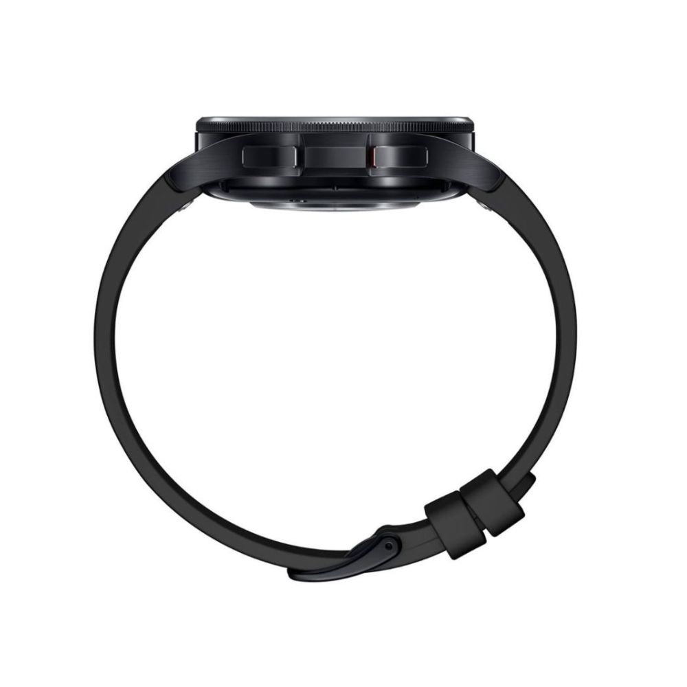 Samsung Galaxy Watch 6 Classic 43mm LTE - Black Stainless Steel with Black Leather Band - SM-R955UZKAXAA