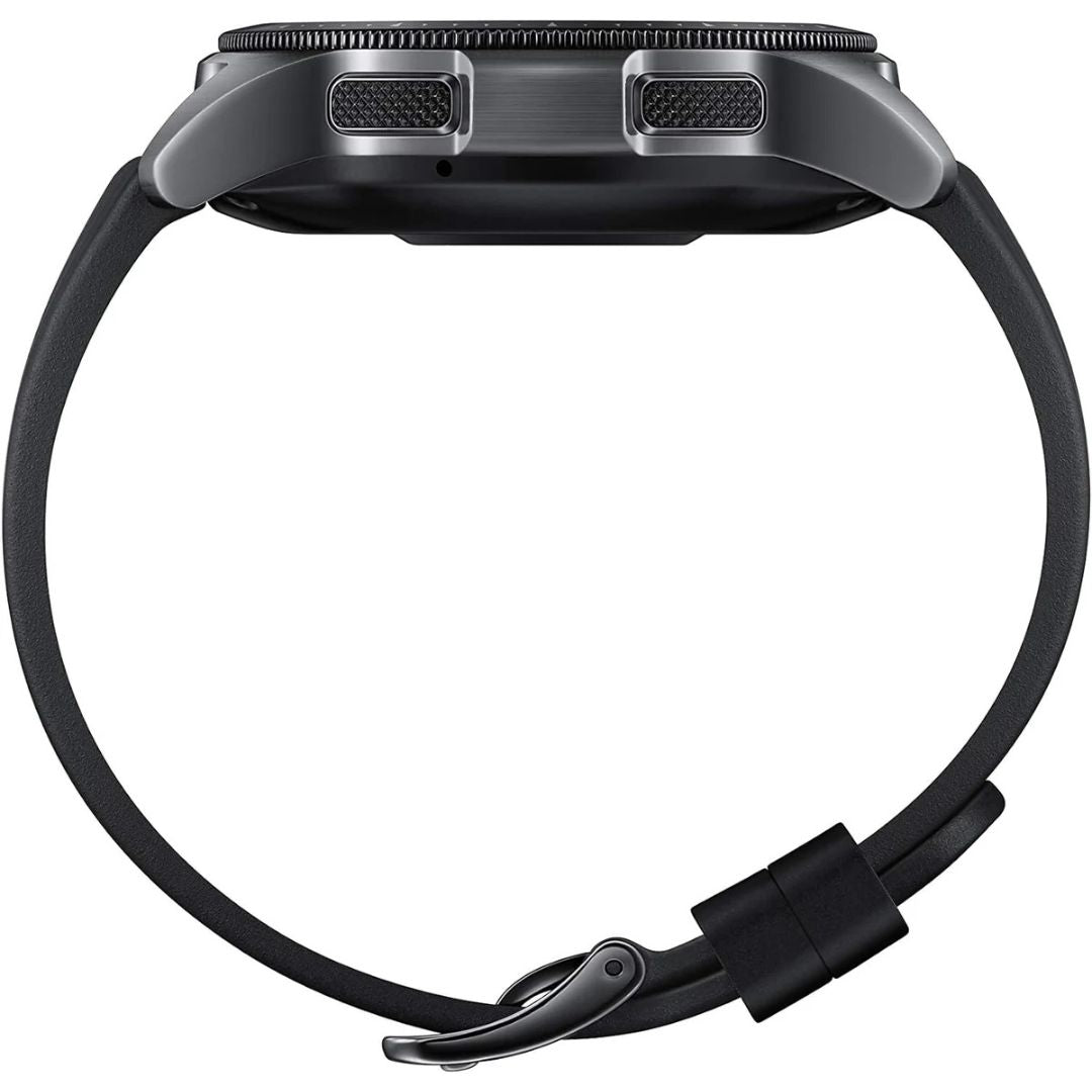 Samsung Galaxy Watch 42mm 4G LTE Stainless Steel Midnight Black SM-R815UZKAXAR