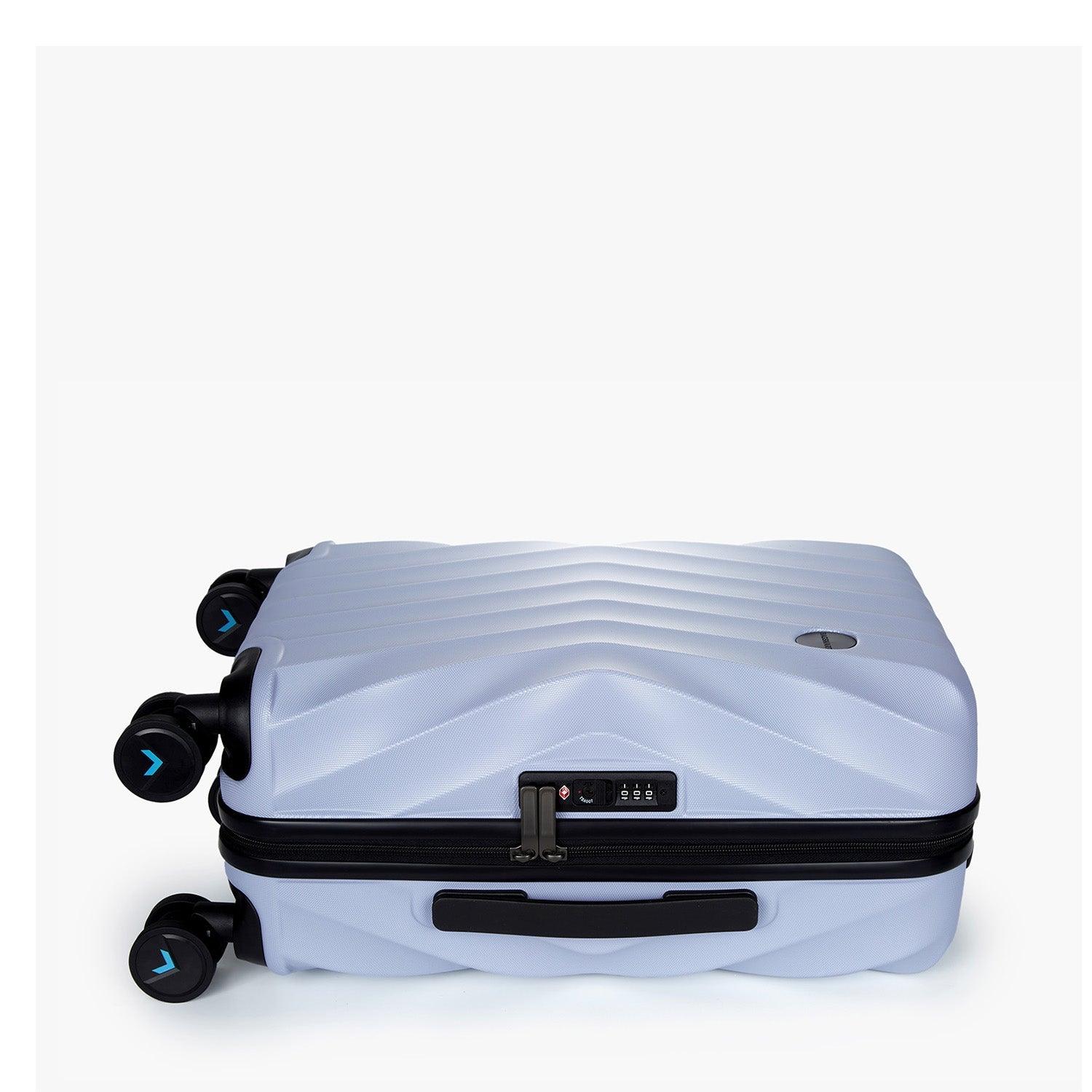 Globetrotter 20" Hardside Rolling Carry-on Stylish Suitcase