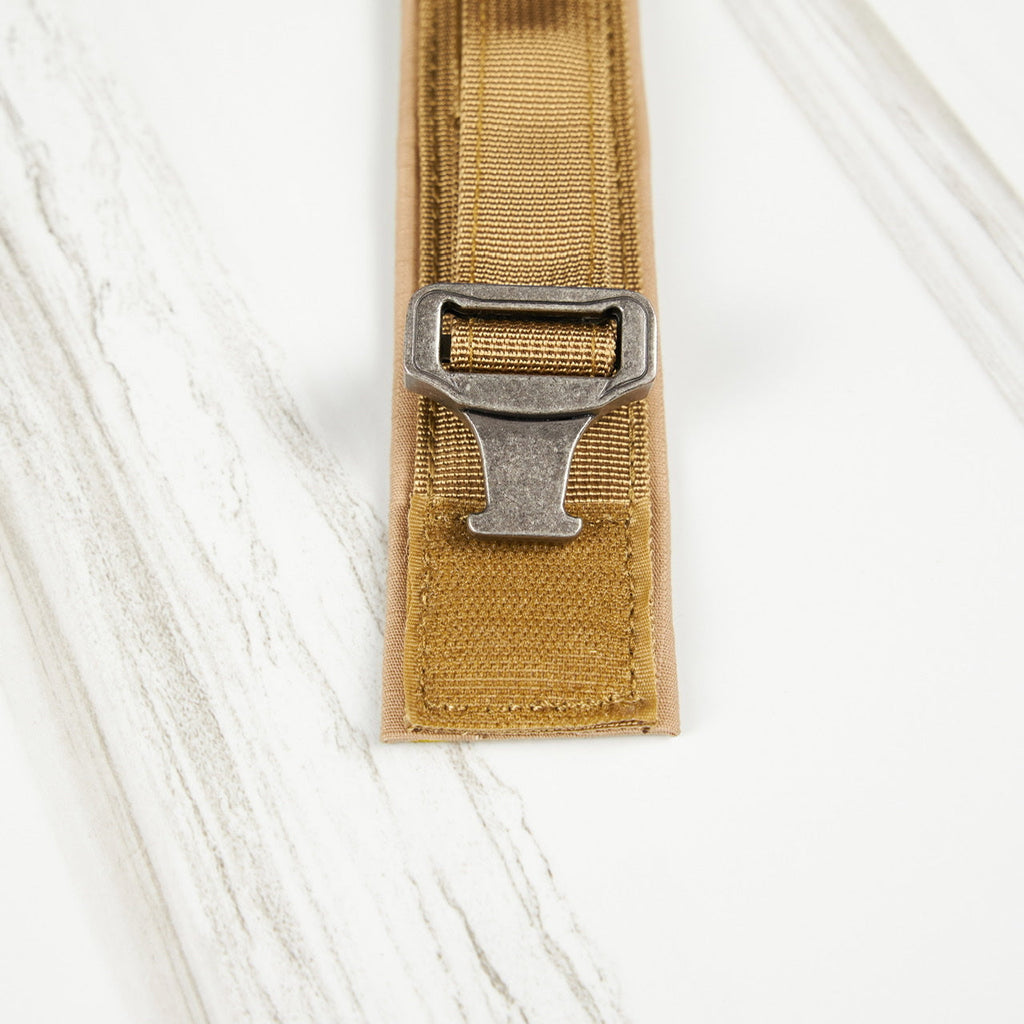 Tactical Nylon Dog Collar Khaki