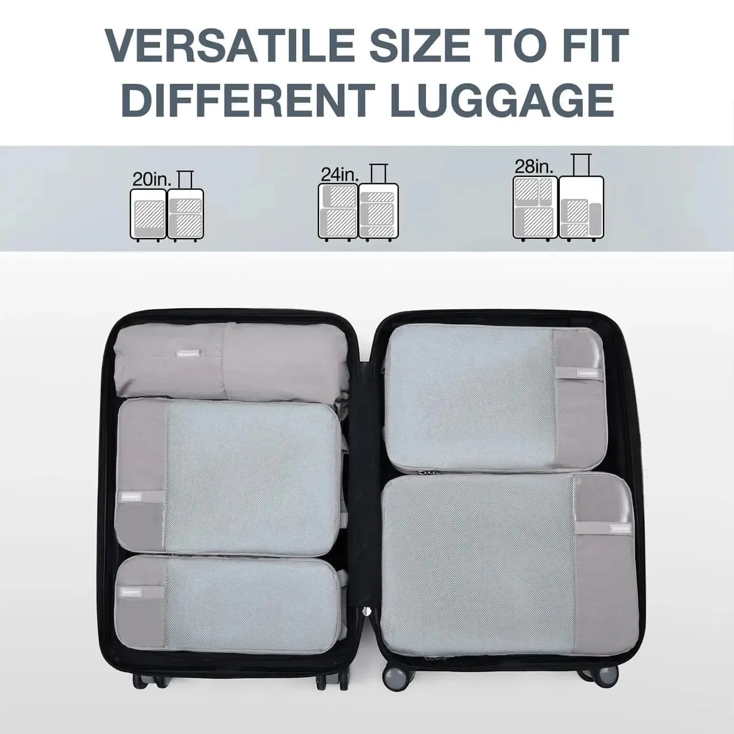 Compression Packing Cubes Part of Faro Travel Set