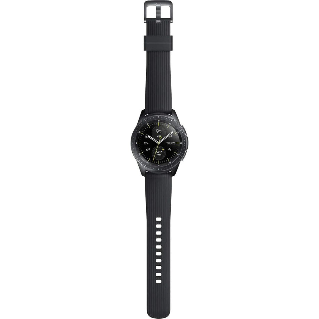 Samsung Galaxy Watch 42mm 4G LTE Stainless Steel Midnight Black SM-R815UZKAXAR