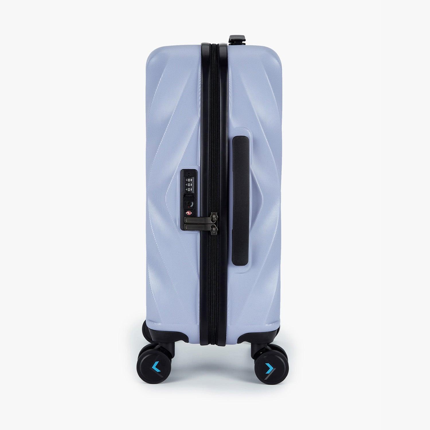 Globetrotter 20" Hardside Rolling Carry-on Stylish Suitcase