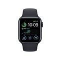 Apple Watch SE (2nd Gen) (GPS + Cellular, 40mm) - Midnight Aluminum Case with Midnight Sport Band, M/L - MRG93LL/A