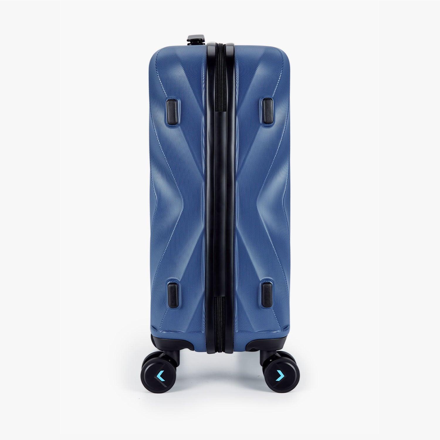 Globetrotter 20" Hardside Rolling Carry-on Stylish Suitcase