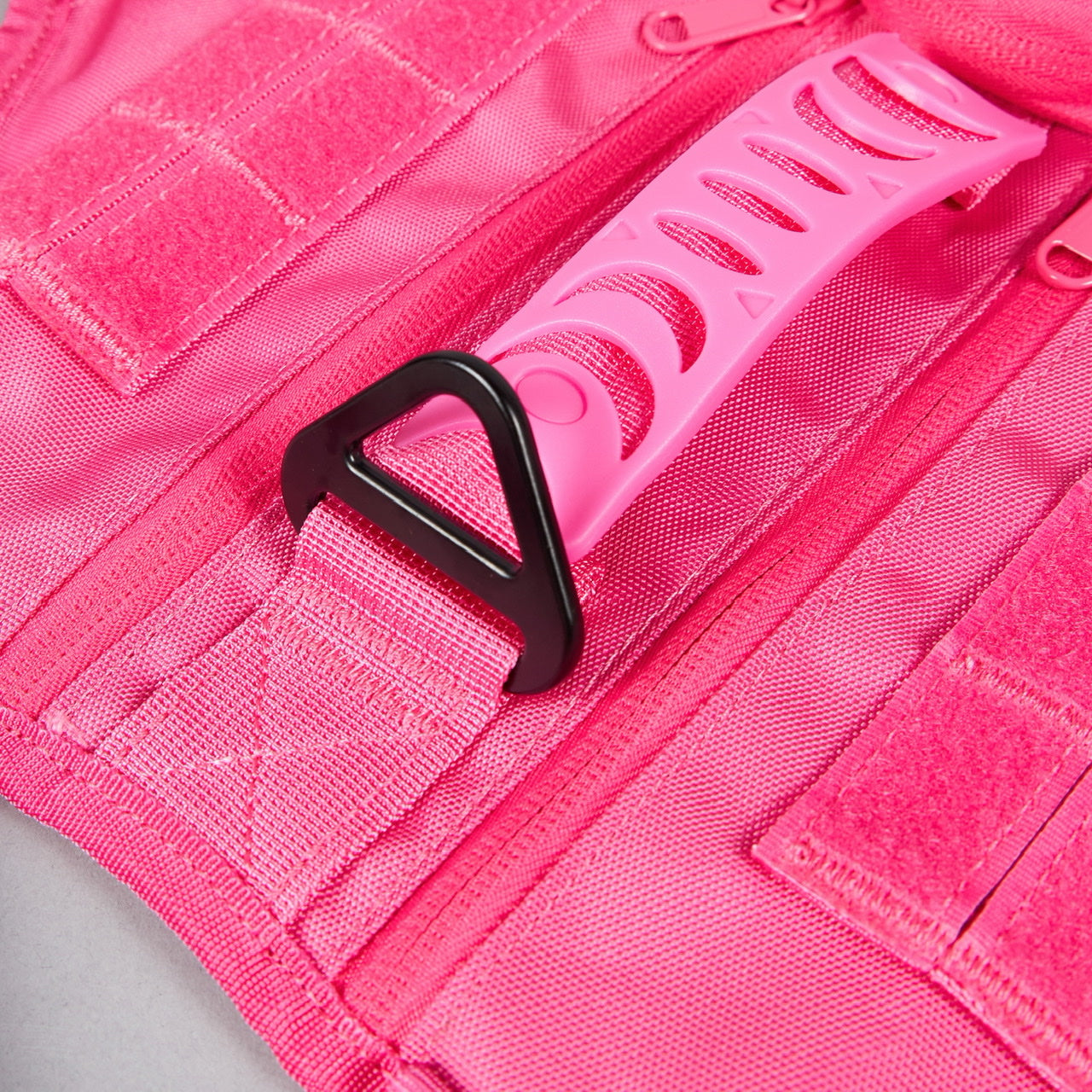 Neon Pink Tactical Dog Vest Harness