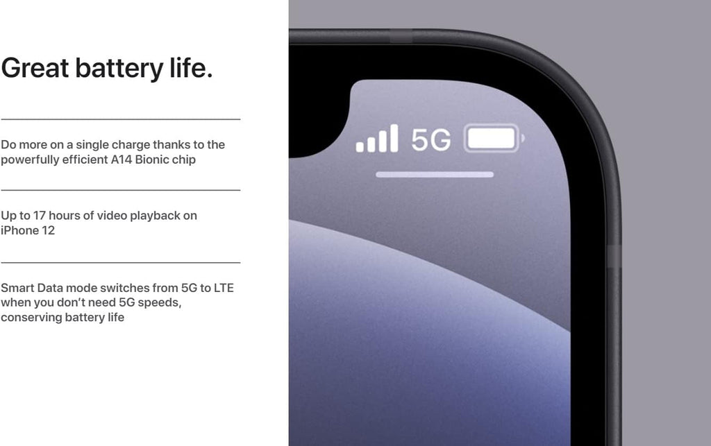 AT&T Apple iPhone 12 Mini - 64GB - Black - MG603LL/A