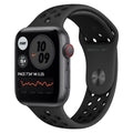 Apple Watch Nike SE GPS Cell 44mm Gray Alum Nike Sport Band - Gray - MG063LL/A