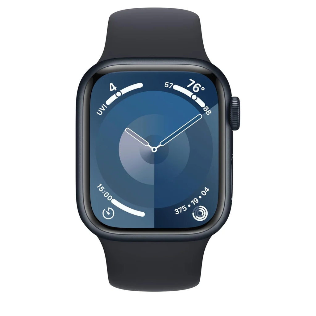 Apple Watch Series 9 [GPS, 41mm] - Midnight, Fitness Tracker, Blood Oxygen & ECG, Always-On Display - MR8X3LL/A