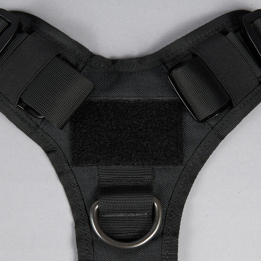 Alpha Black Tactical Dog Vest Harness
