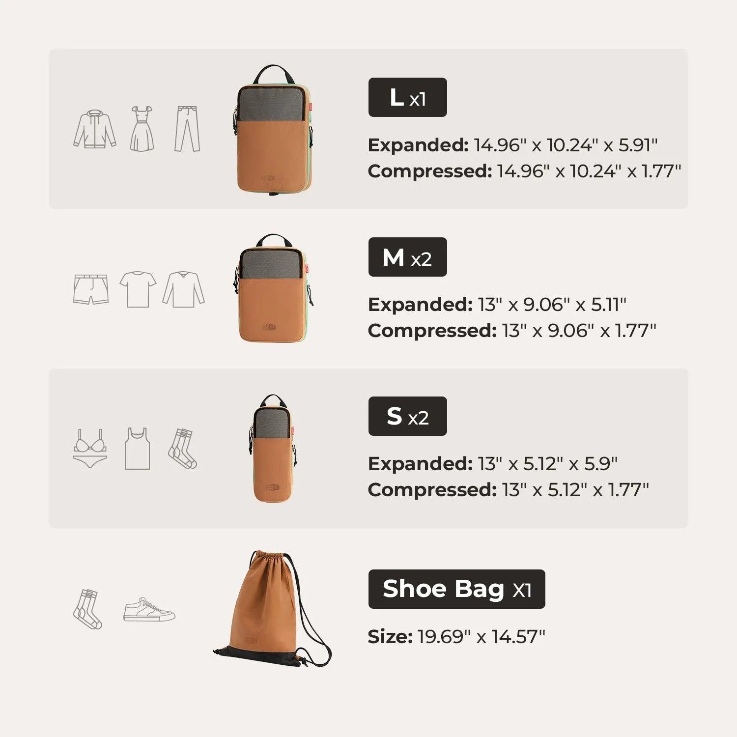 Blast Packing Cubes (Free-Gift-1)