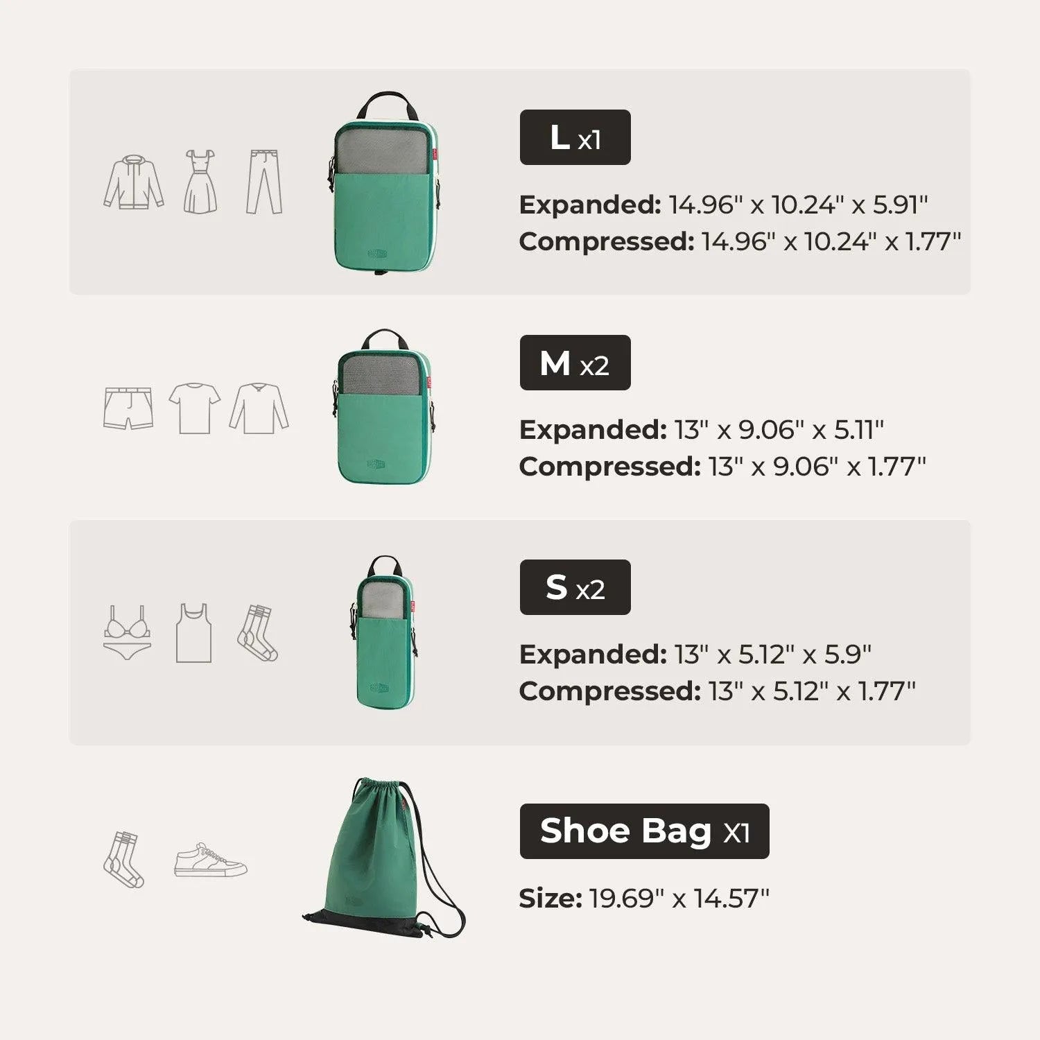 Blast Packing Cubes (Free-Gift-1)