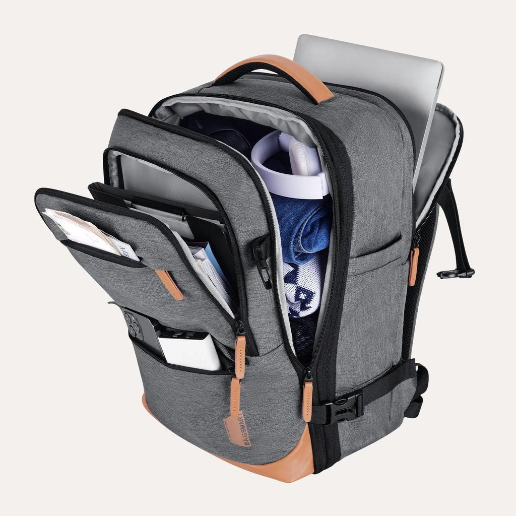 Falco 40L Expandable Airline Approved Carry On Travel Backpack