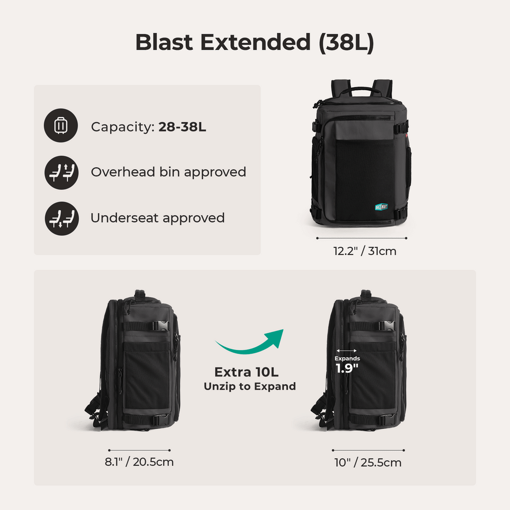 Blast Mesh Travel Backpack