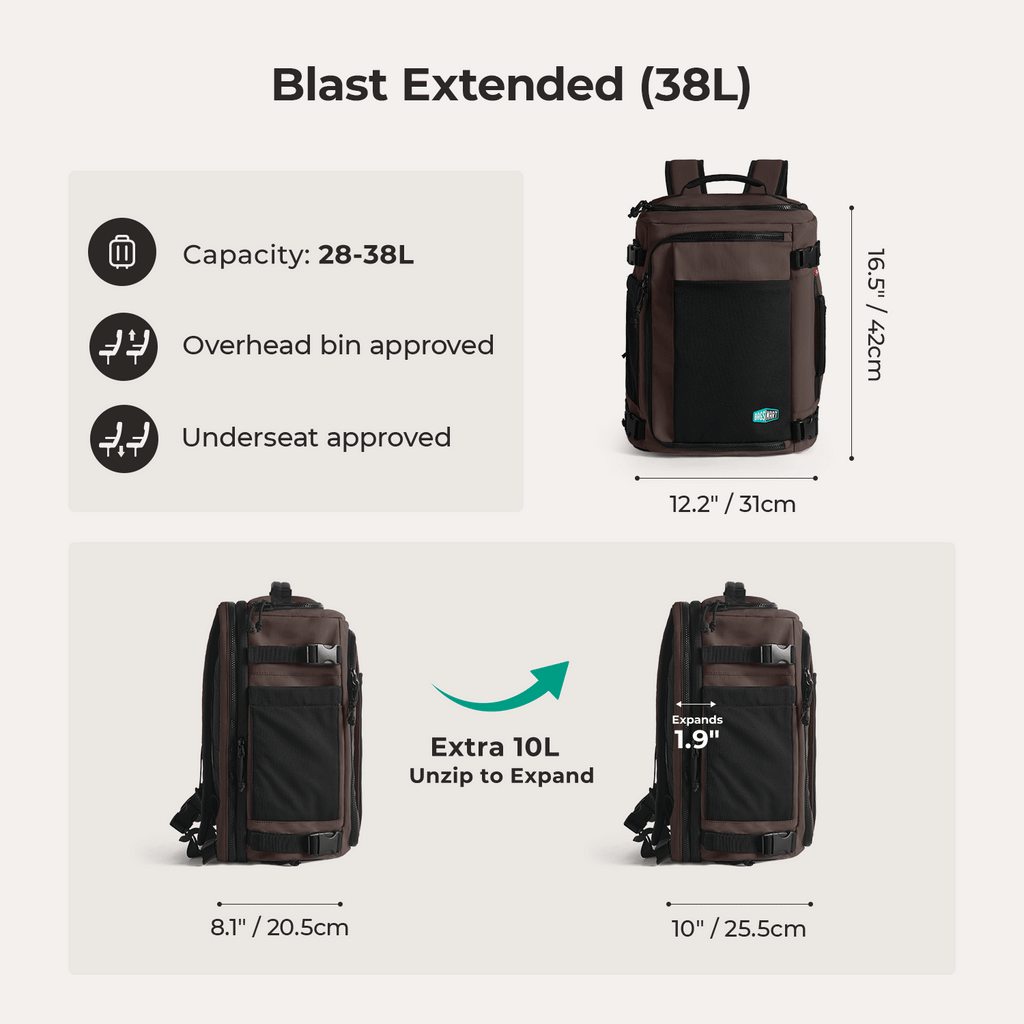 Blast Mesh Travel Backpack