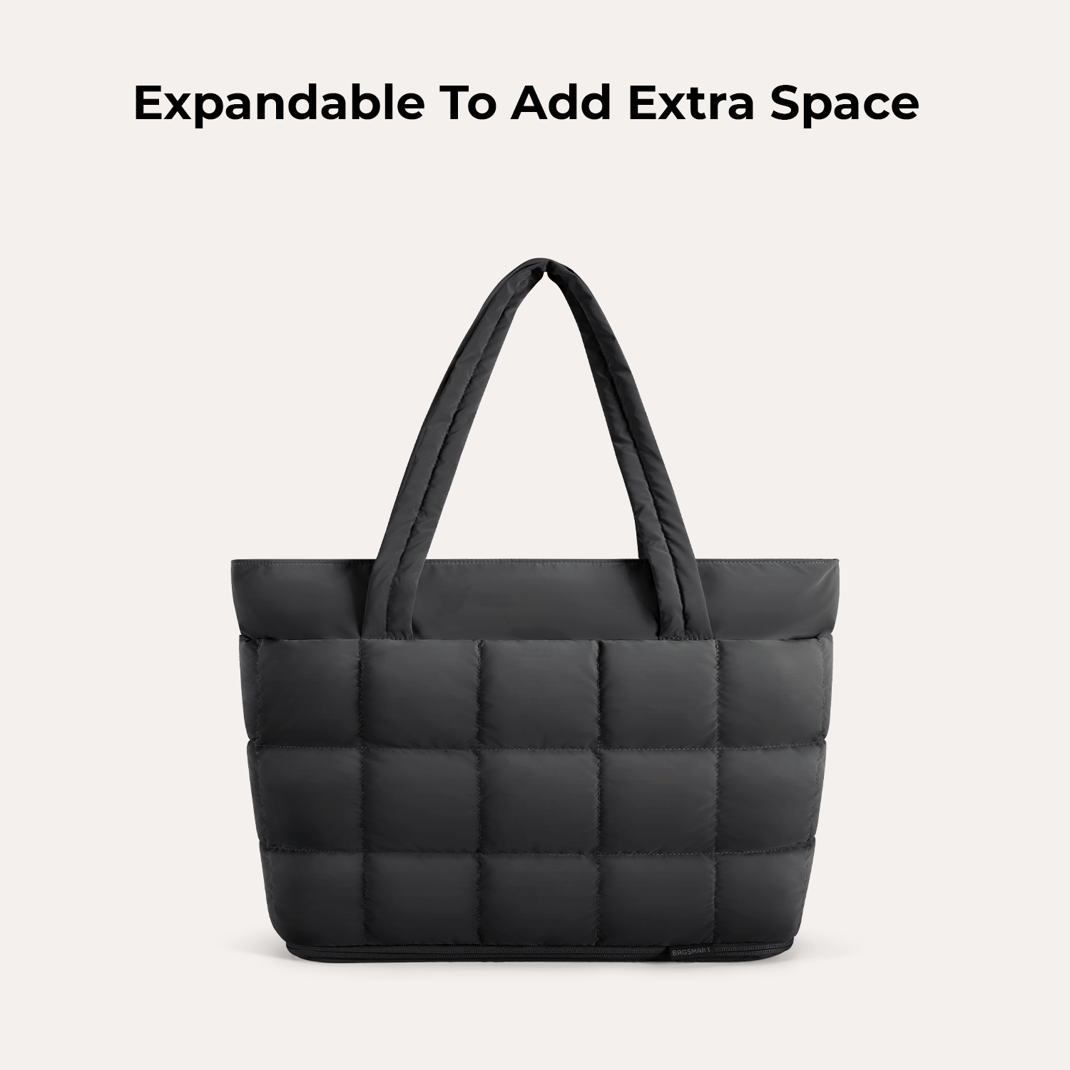 Bubble 22L-28L Expandable Puffer Travel Tote Bag