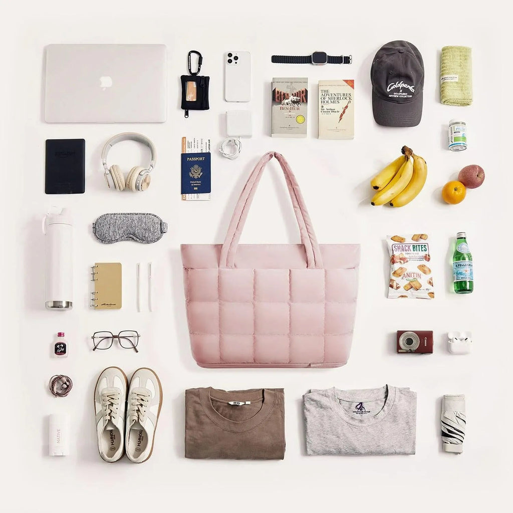 Bubble 22L-28L Expandable Puffer Travel Tote Bag