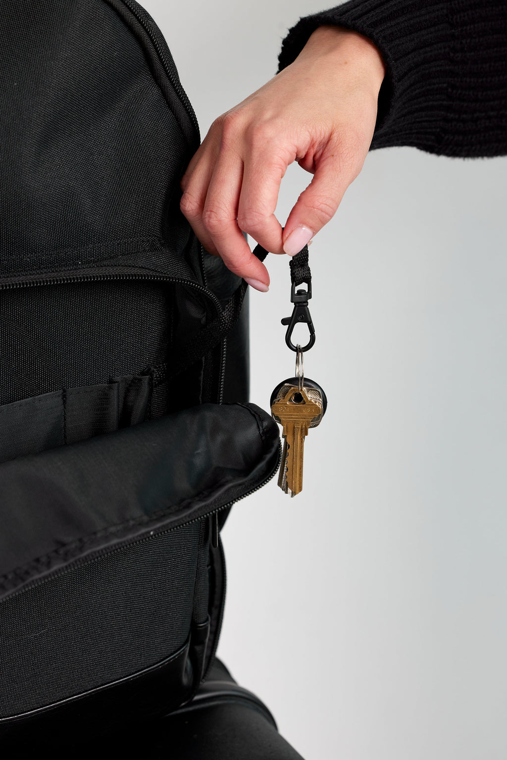 The Travel Backpack in Black