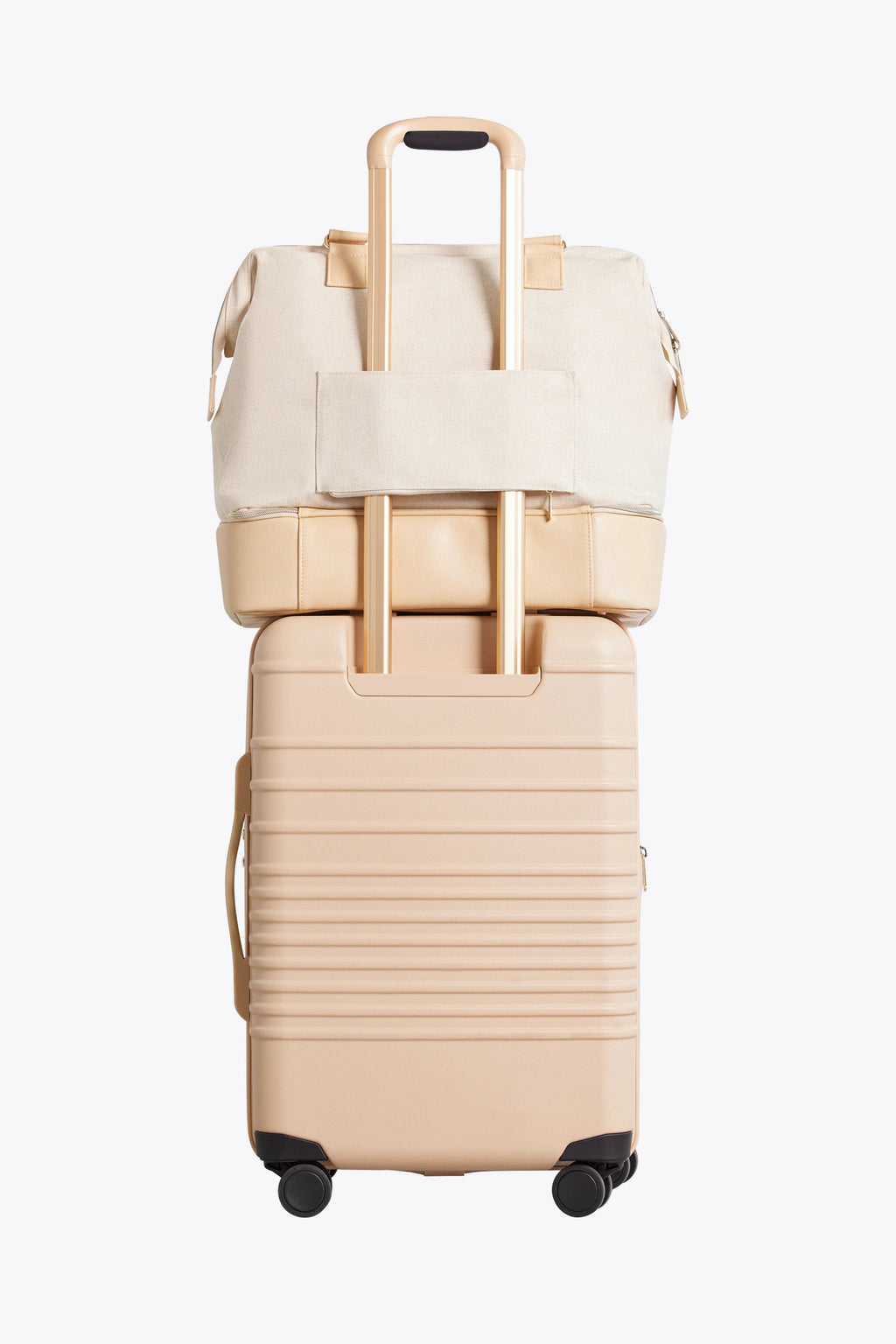 Resale The Mini Weekender in Beige