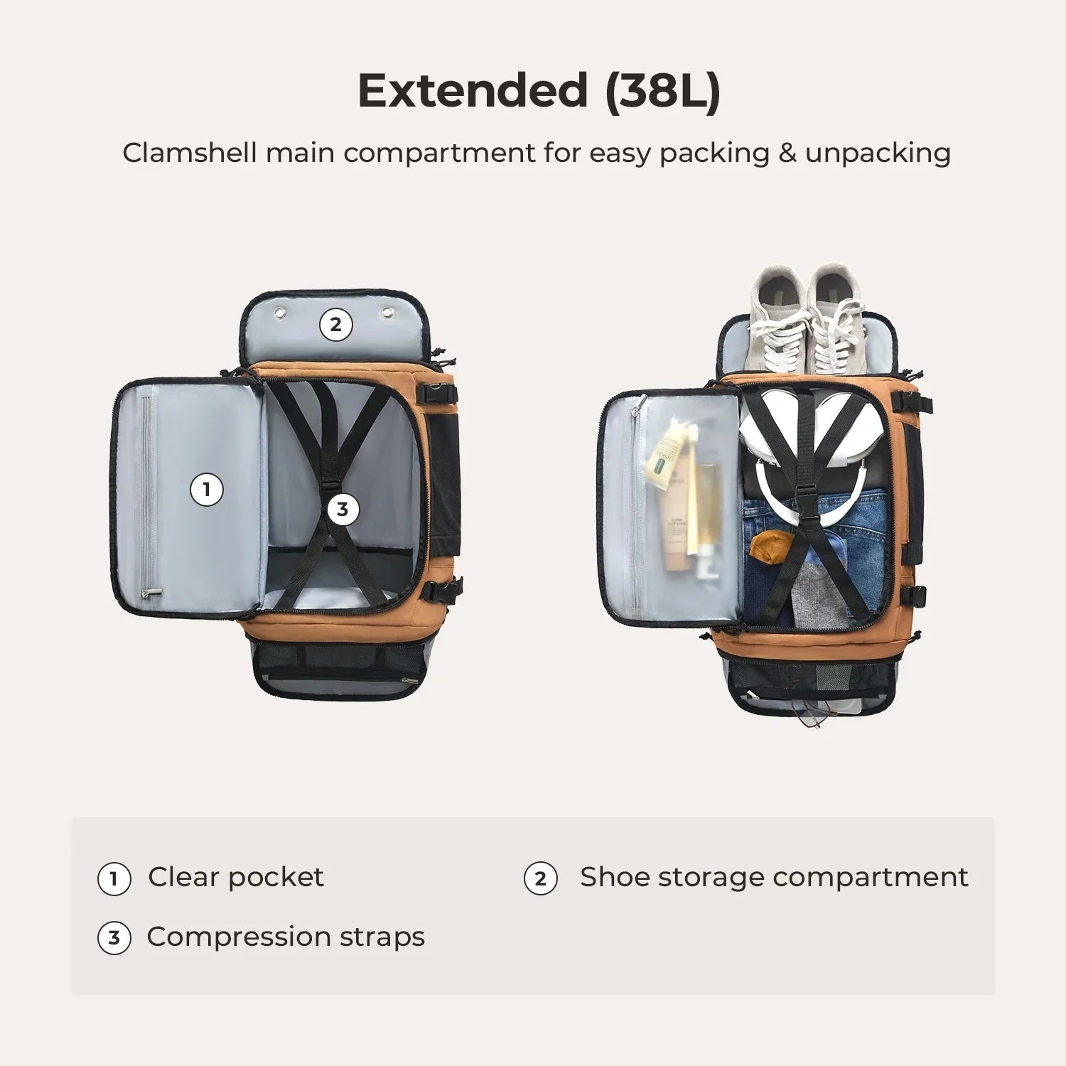Blast Mesh Travel Backpack
