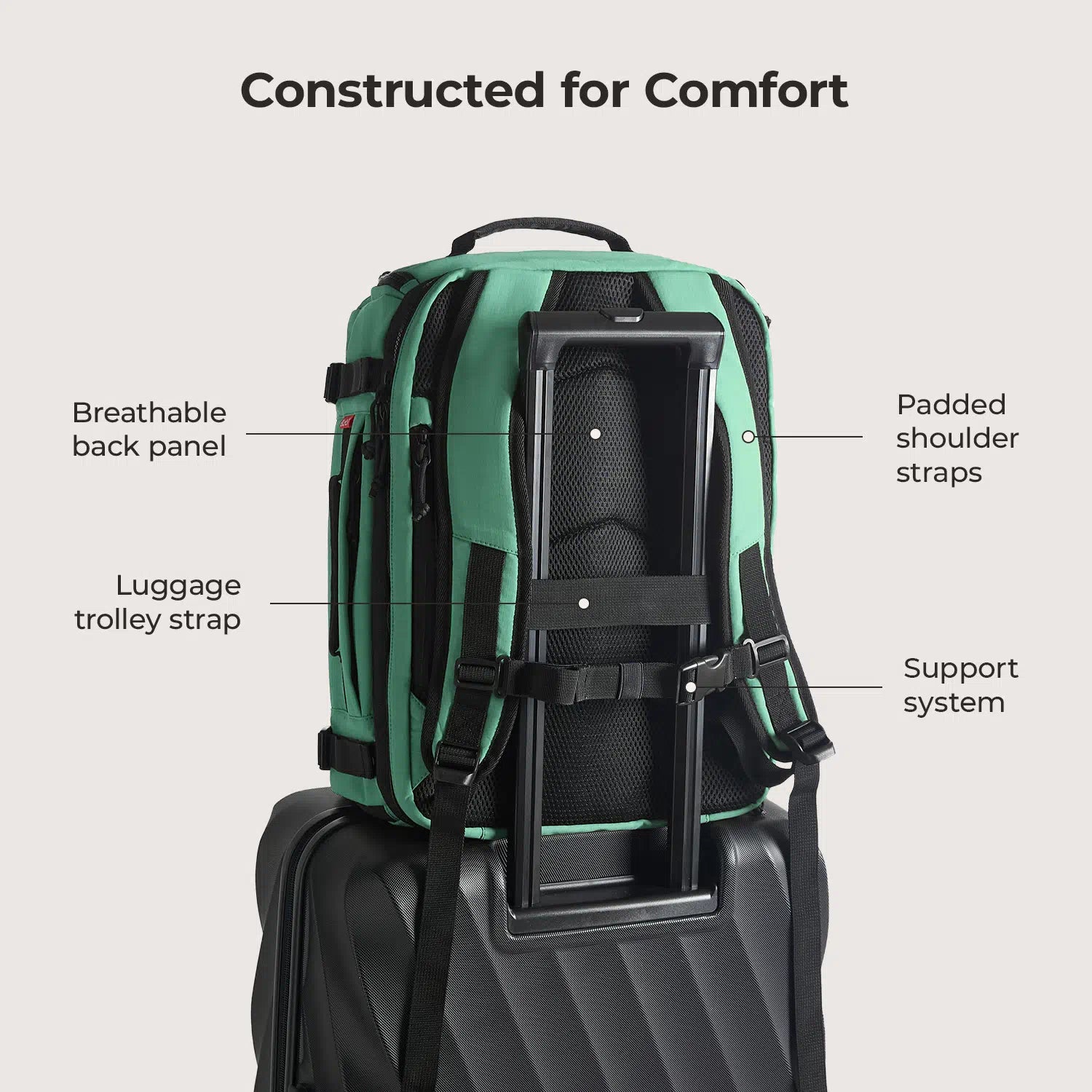 Blast Mesh Travel Backpack