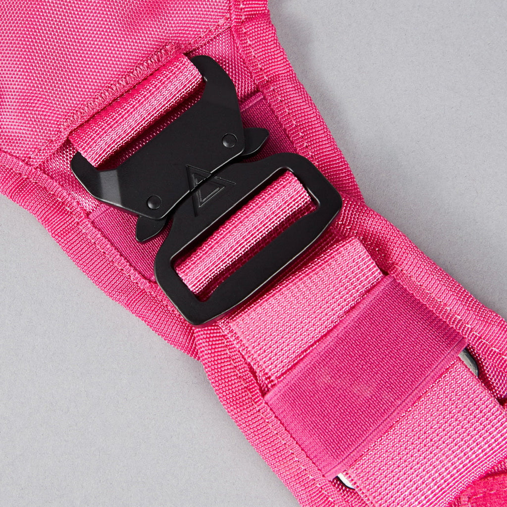 Neon Pink Tactical Dog Vest Harness