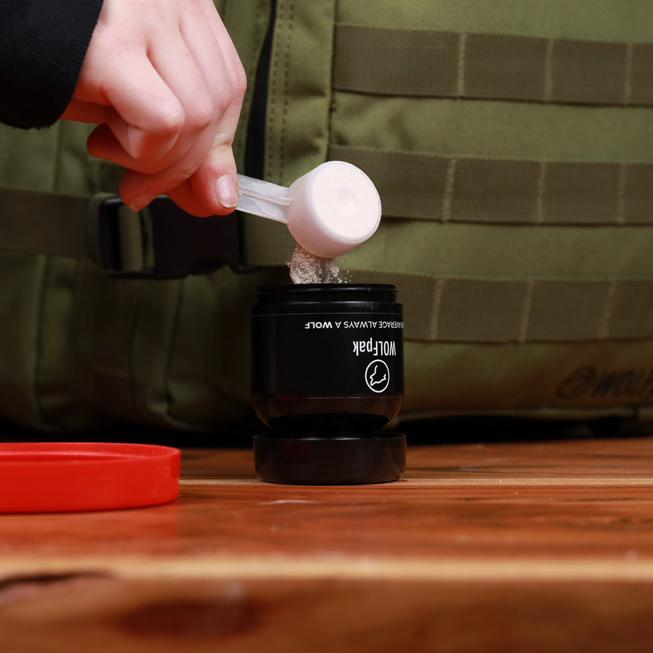 Portable Travel Funnel Keychain Container