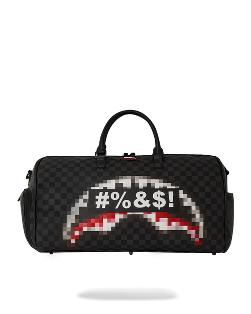 'WHAT THE BEEP' SHARK DUFFLE