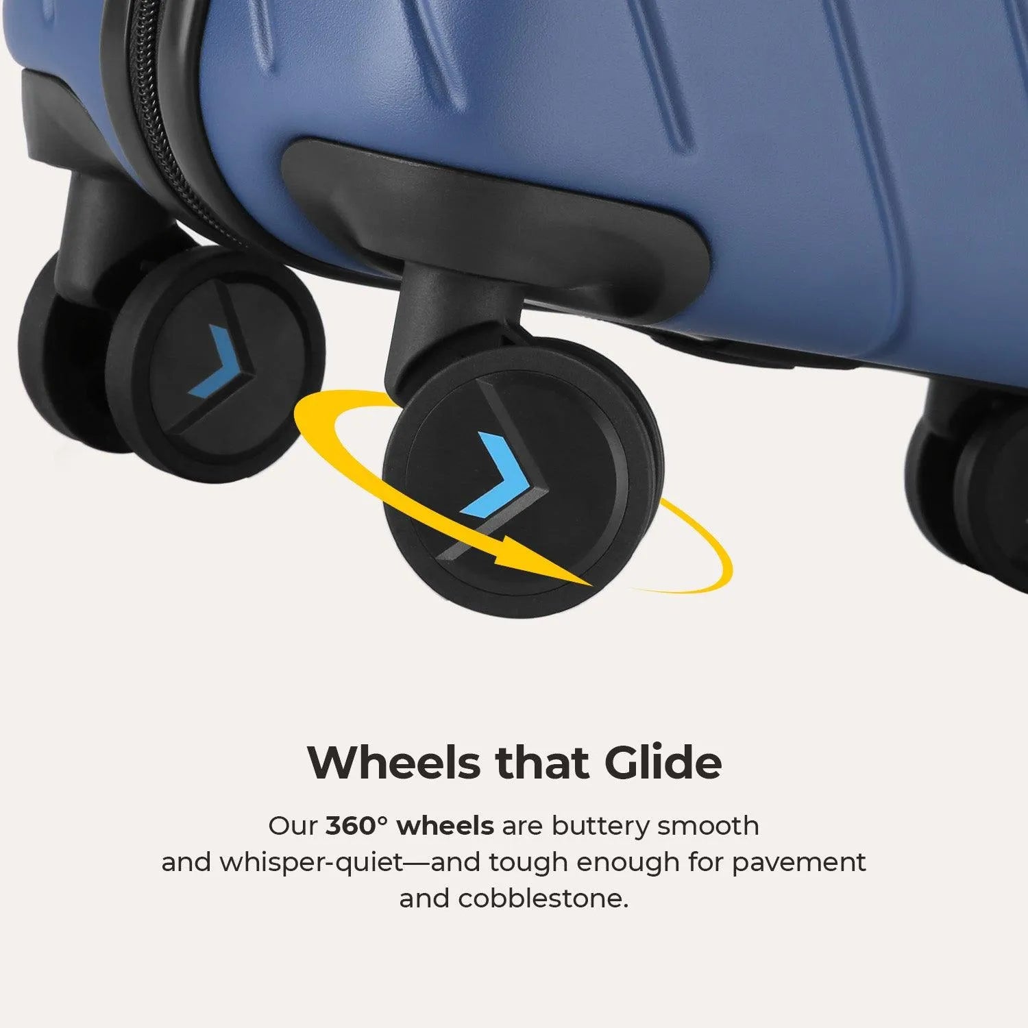 Daren 16-20 Inch Lightweight Hardside Carry-On Suitcase