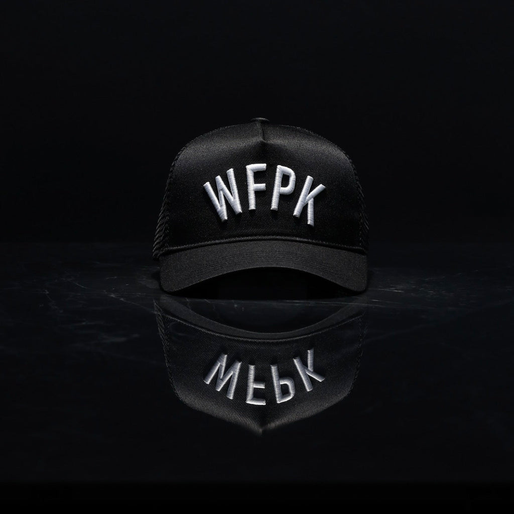 Trucker Hat WFPK Alpha Black