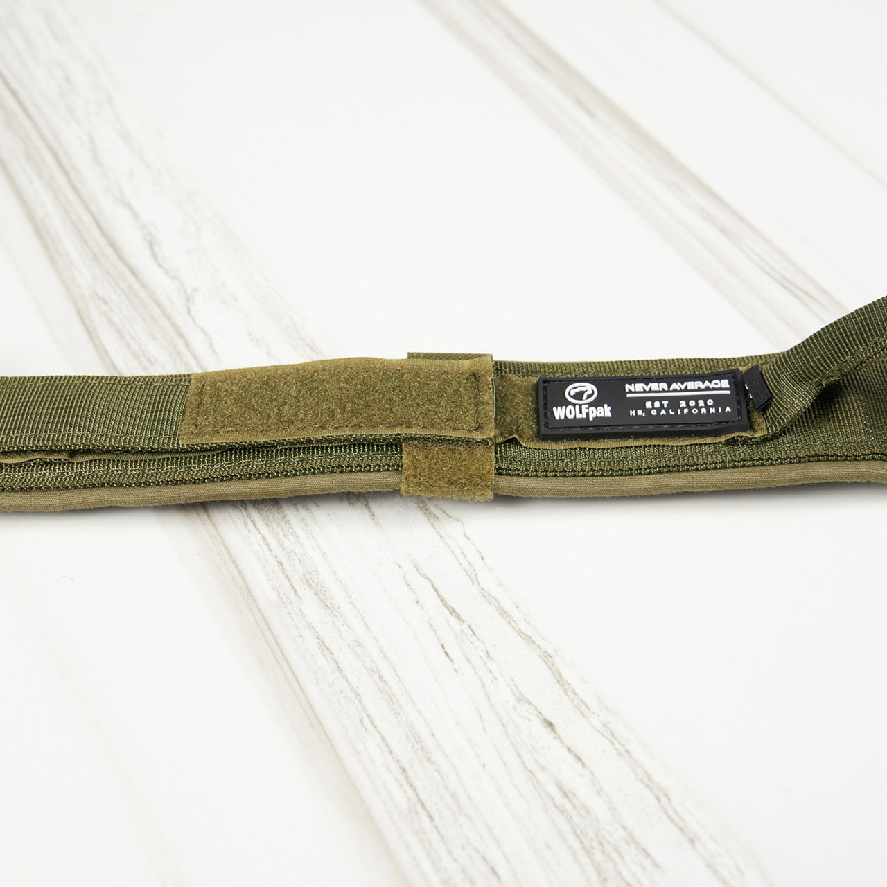 Tactical Nylon Dog Collar Green