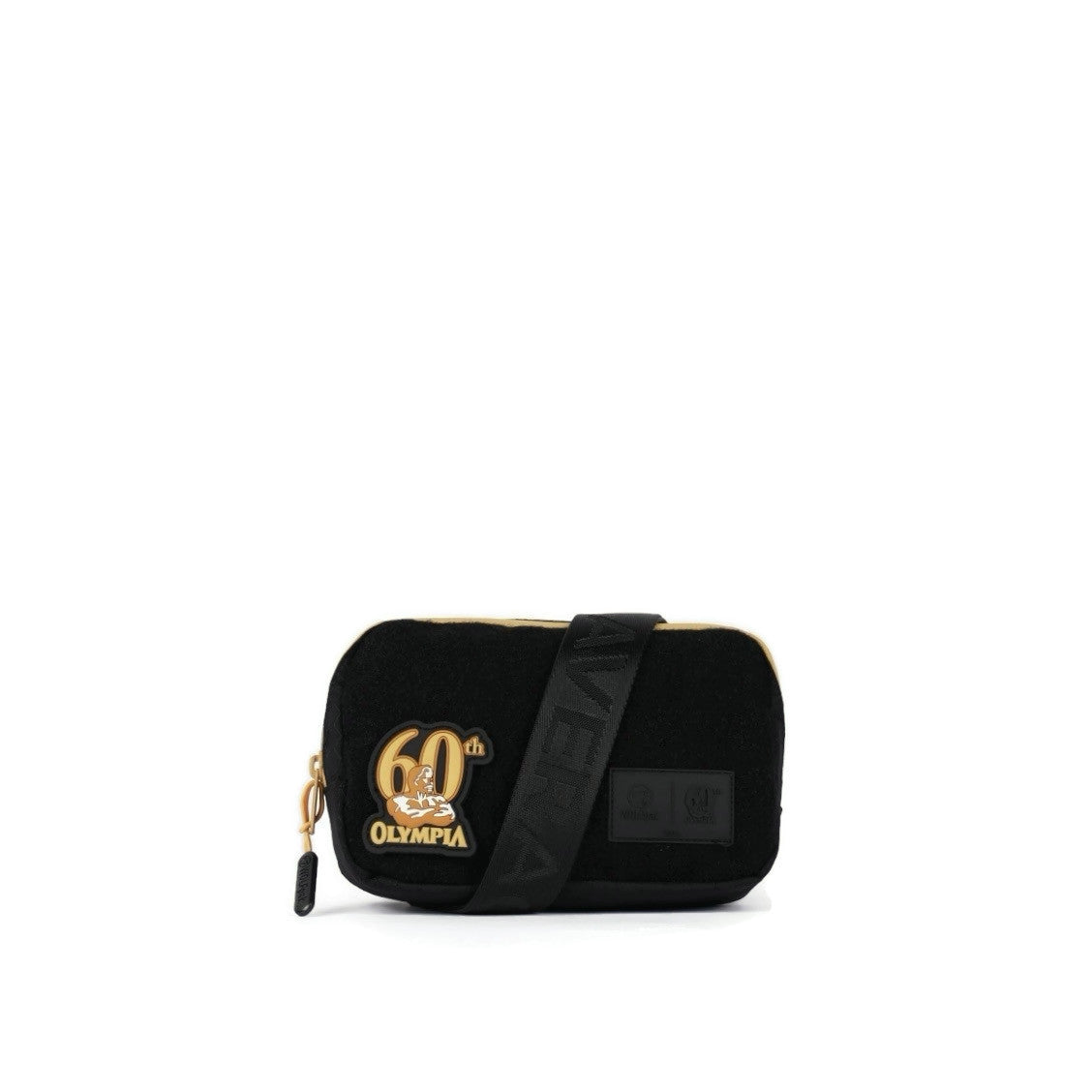 2024 Olympia Crossbody Pack Black Hexagon